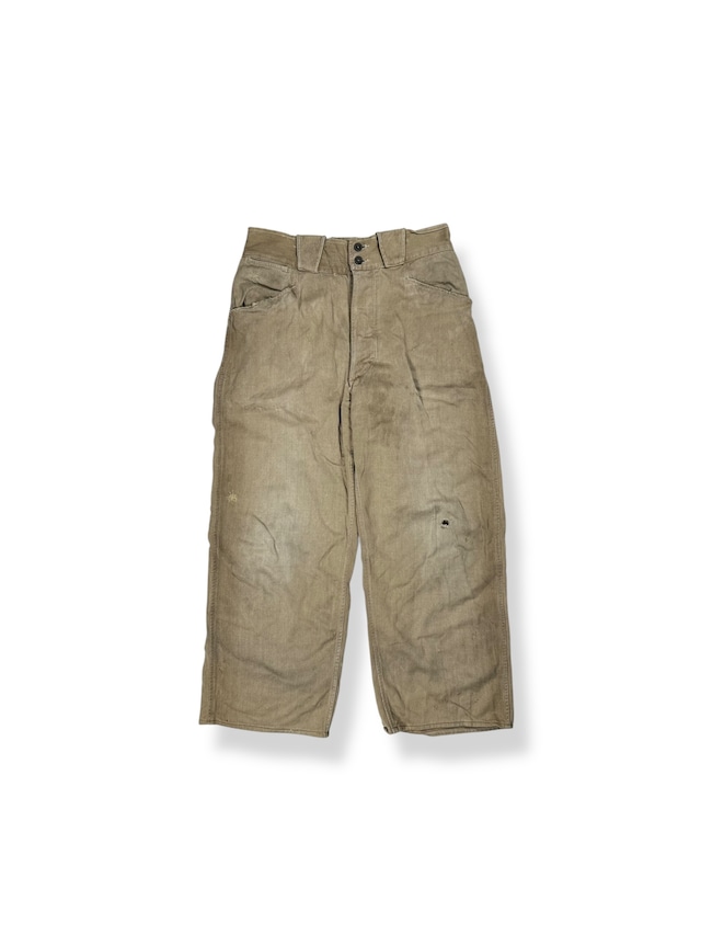 40s French Army M41 Chino Trousers