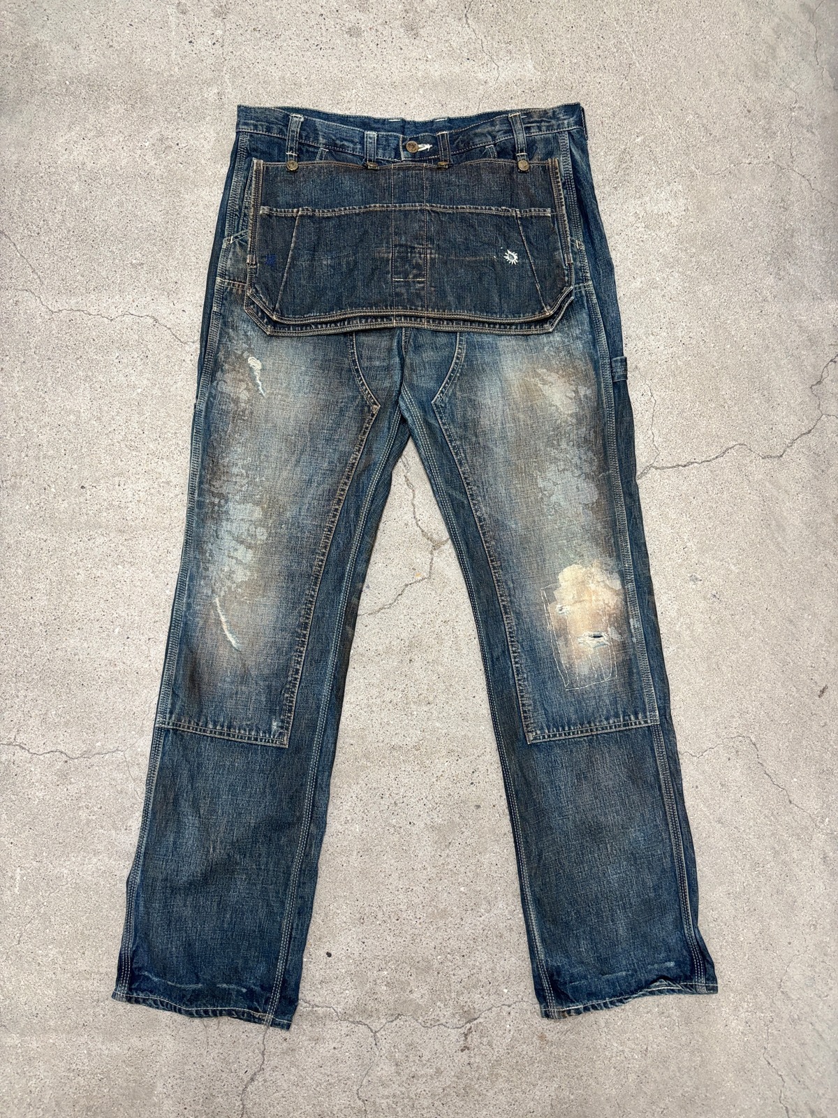 SWAGGER/Double Knee Painter pants/W32/ダブルニ－ペインタ－パンツ 