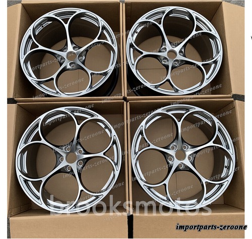 ランボルギーニ ガヤルド 560 20インチ 21インチ フォージドホイール 20x8.5 21x12 4 本セット -BRN-11623 鍛造 ★