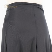 フラメンコ 衣装 YOLANDA ペチコート ファルダ スカート ブラック系 黒 無地 ボランテ フリル ダンス パーティ レッスン 練習着 舞台 レディース