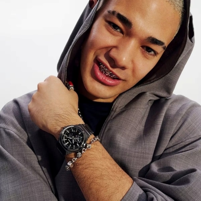国内正規品 CASIO G-SHOCK カシオ Gショック G-STEEL CITY LIGHT FUSION タフソーラー メンズ腕時計 GST-B1000BD-1AJF★