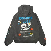 ALCHEMIST / FLORAL SKULL HOODIE