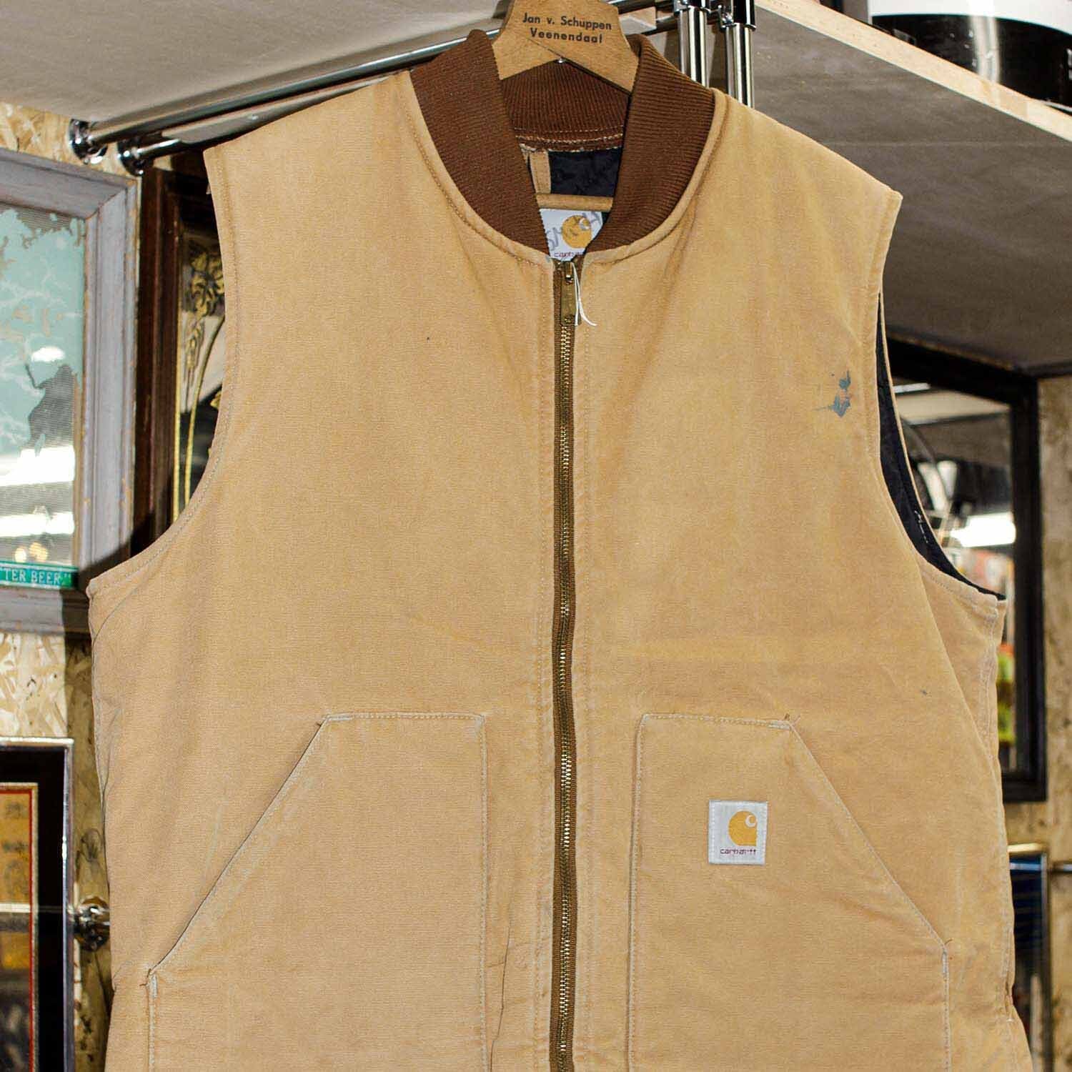 Carhartt カーハート U01 BRN ダックベスト early 00s アメリカ製 XL