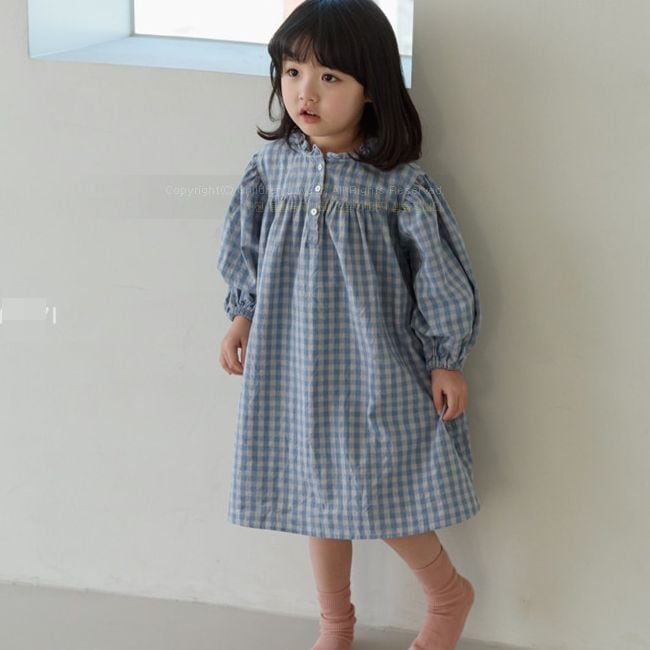 30%off【即発送可】0205 ジュニア ナチュラルギンガムチェック柄