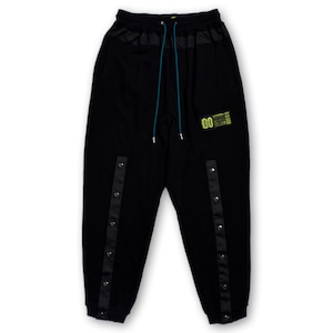 T.C.R ESSENTIAL TECH JOGGER V3 - BLACK/BLUE GREEN