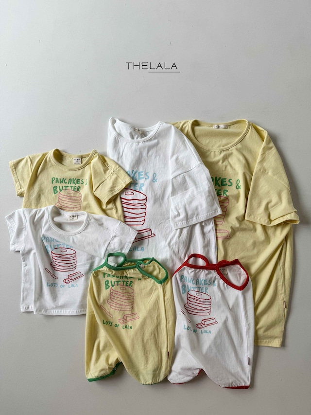 【取寄】thelala|pancake tee (mom)|パンケーキT(ママ)|FREE|mom|26 summer 2nd