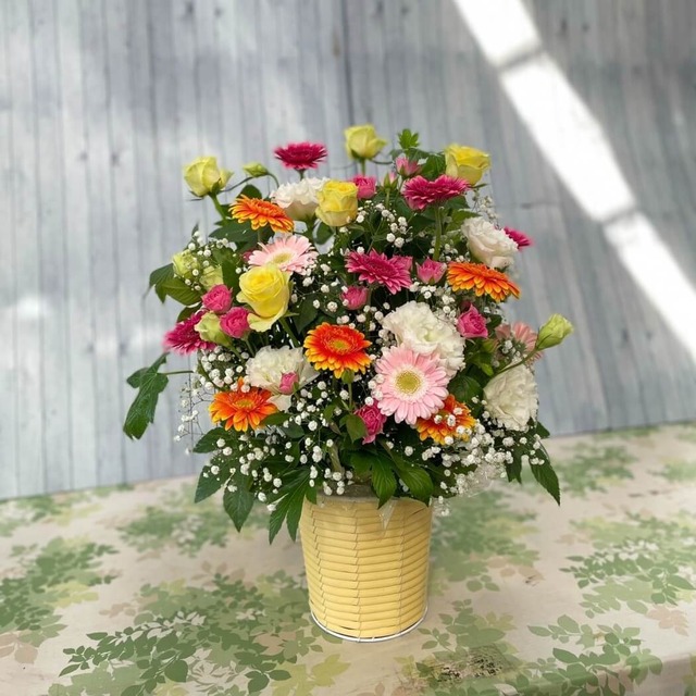 カラフルなお花で元気を贈る「カラフルモーメント」(ar0101)
