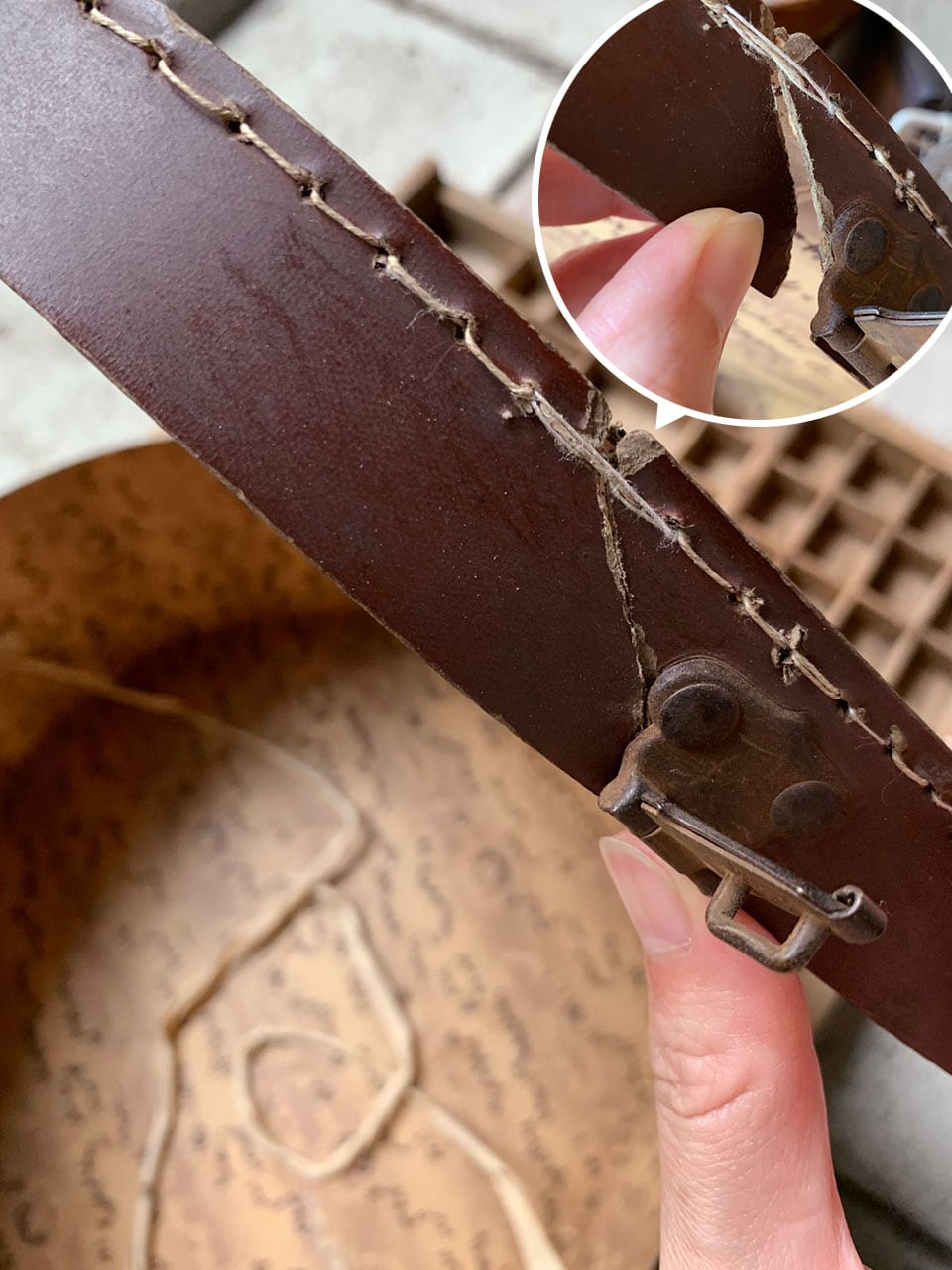 紙製 ハットボックス シャポーボックス 帽子 | Brocante de La Cocotte