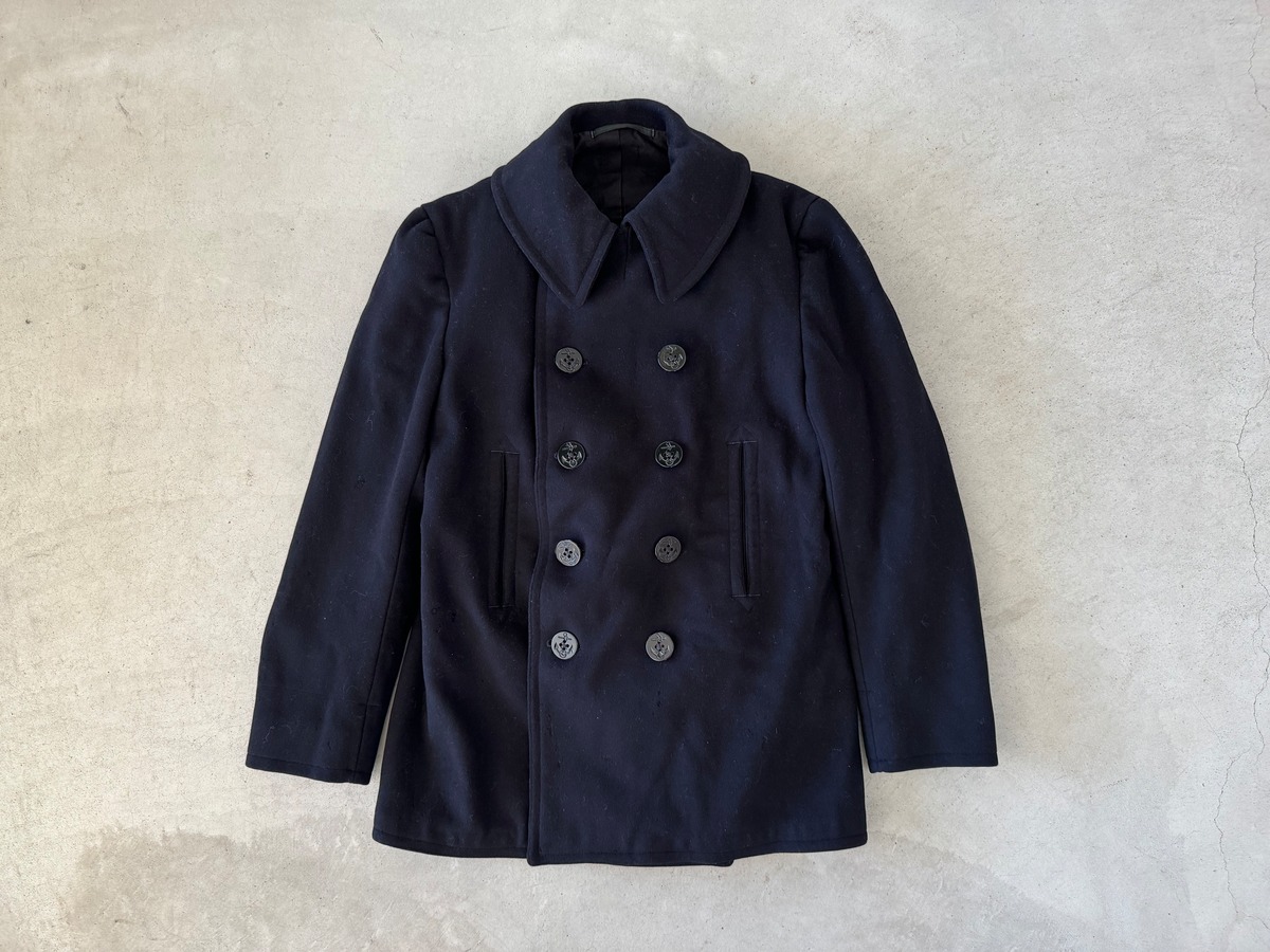 US NAVY 30s 10Button P-Coat | ohal vintage&remake