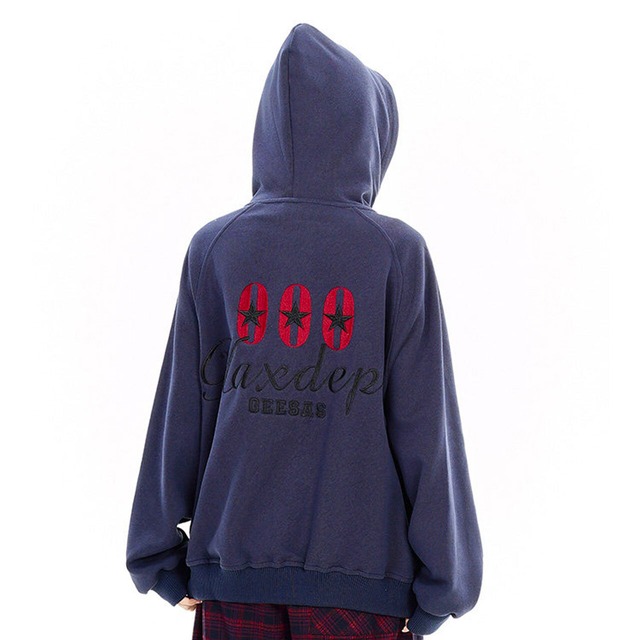 エンブレムデザインスポーツミックスパーカー 2col   R02751