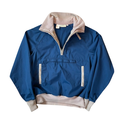 Late 1970s L.L.Bean Cotton Cloth Half Zip P/O Jacket