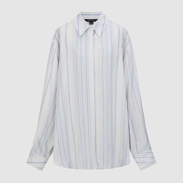 Oversized stripe shirt A00103
