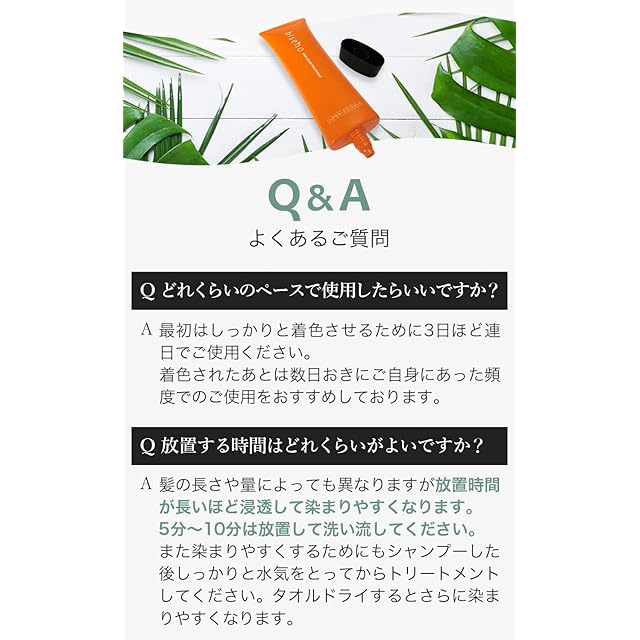 新色【オーガニック 白髪ケア】biseno ヘアカラートリートメント