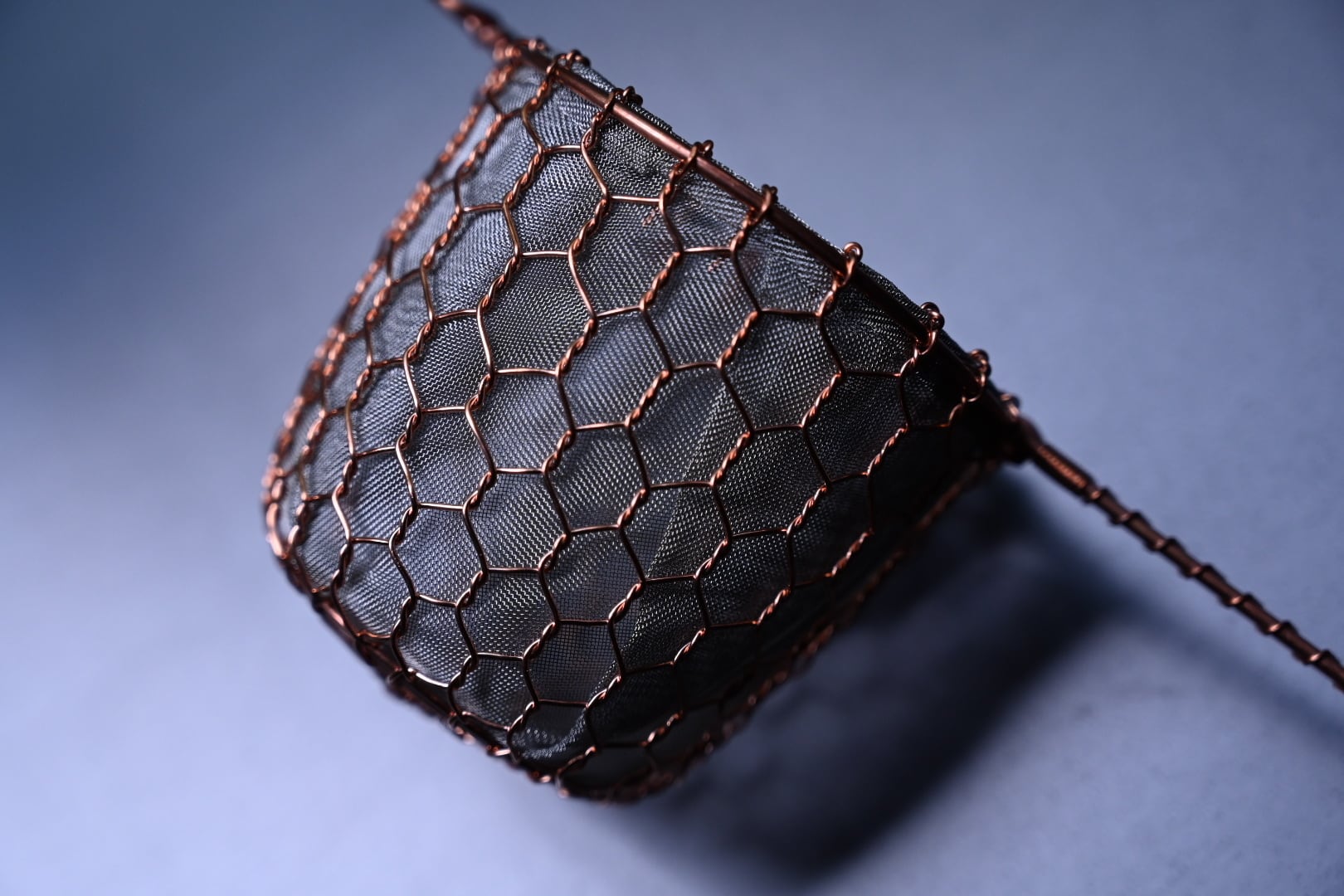 鳥井金網工芸 銅製 茶漉し 中 | 鎌倉倶楽部 茶寮