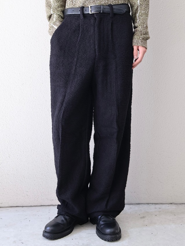 【ISA BOULDER】COMMON TROUSER/black