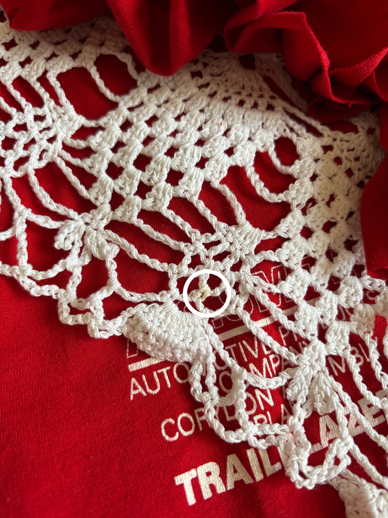 sculptural ruffle lace remake t-shirt-5264-6