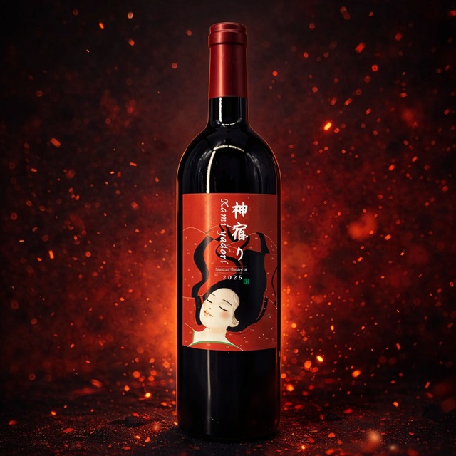 神宿り 赤 メルロー 750ml