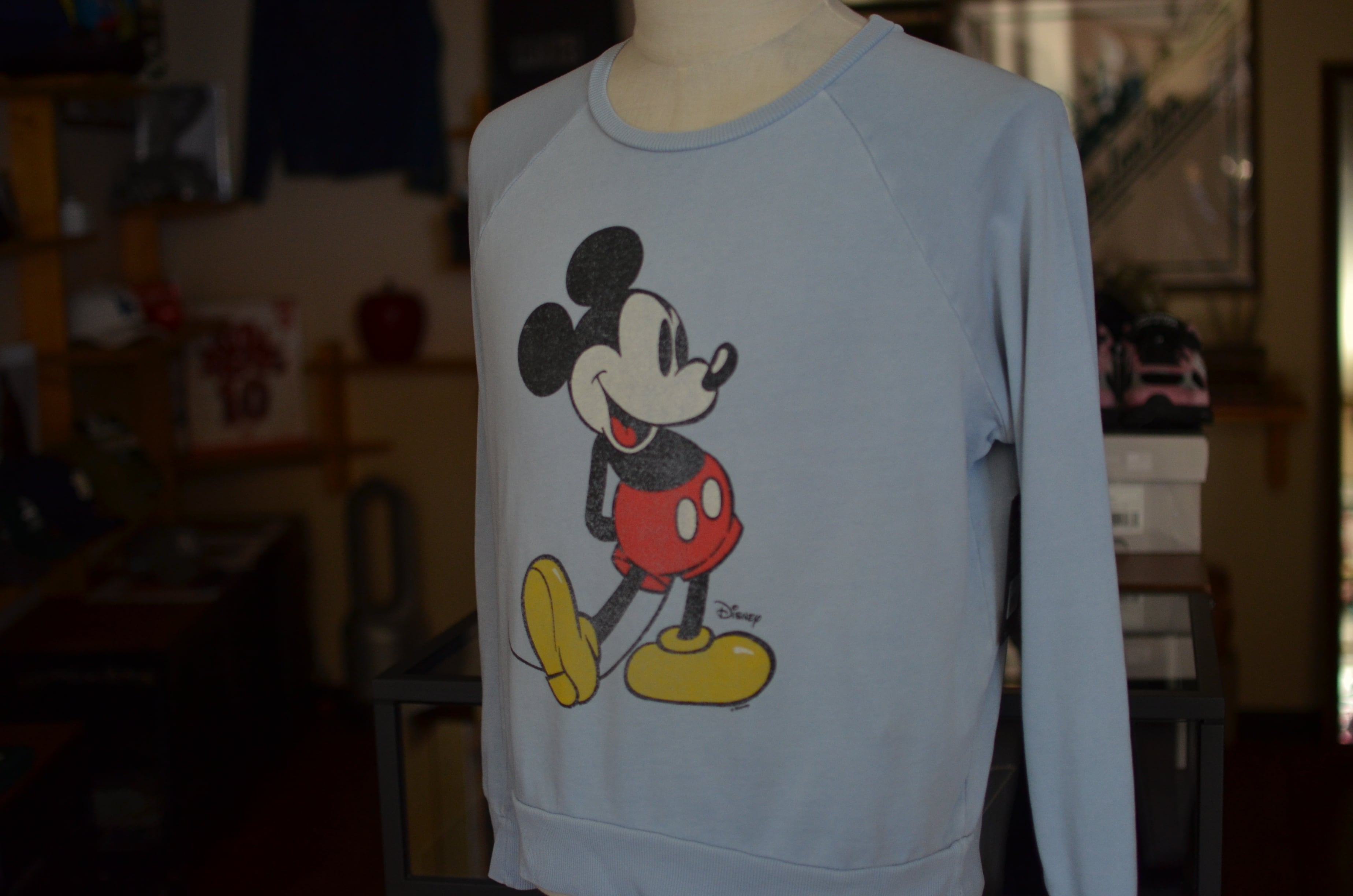 Vintage Mickey Long sleeve tee プレゼント付き