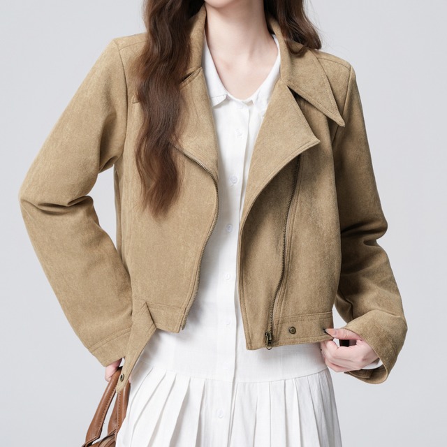 Suede Touch Short Jacket　R0275
