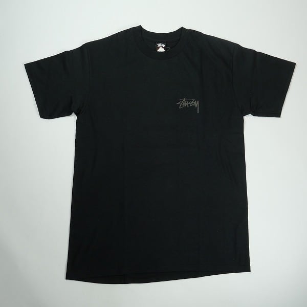 Size【M】 STUSSY ステューシー PRINT TEE BLACK 3周年記念 湘南