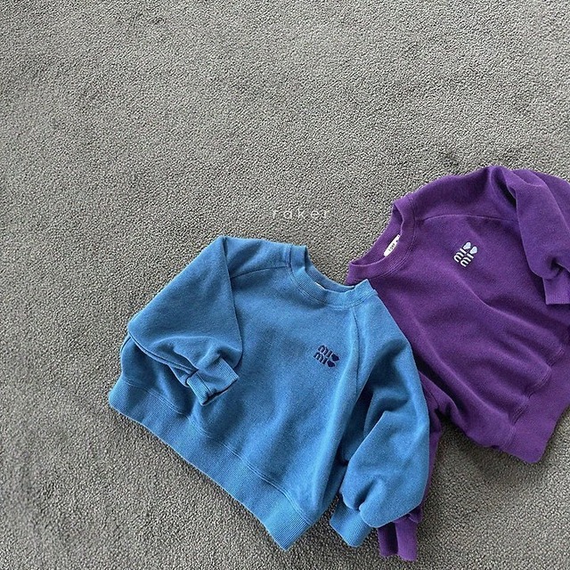 韓国子供服 / 26Autumn / raker / MIラグランTシャツ / キッズ服 / 秋服 *XS~XXL*