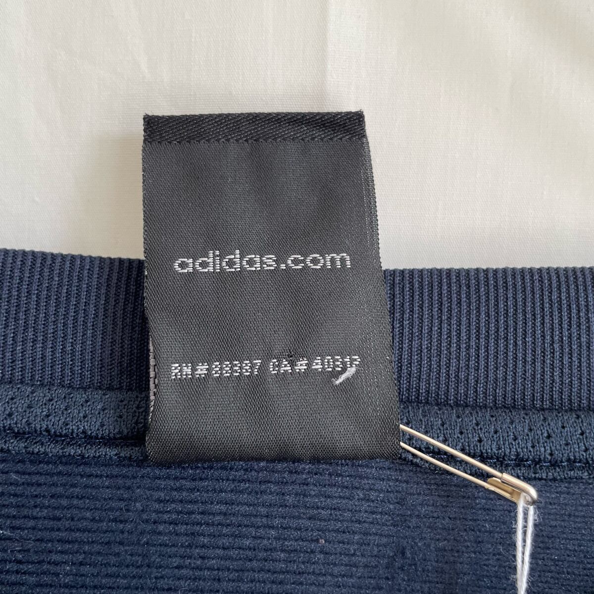 00s adidas ゲームシャツ サッカーシャツ 長袖Tシャツ 古着 アディダス