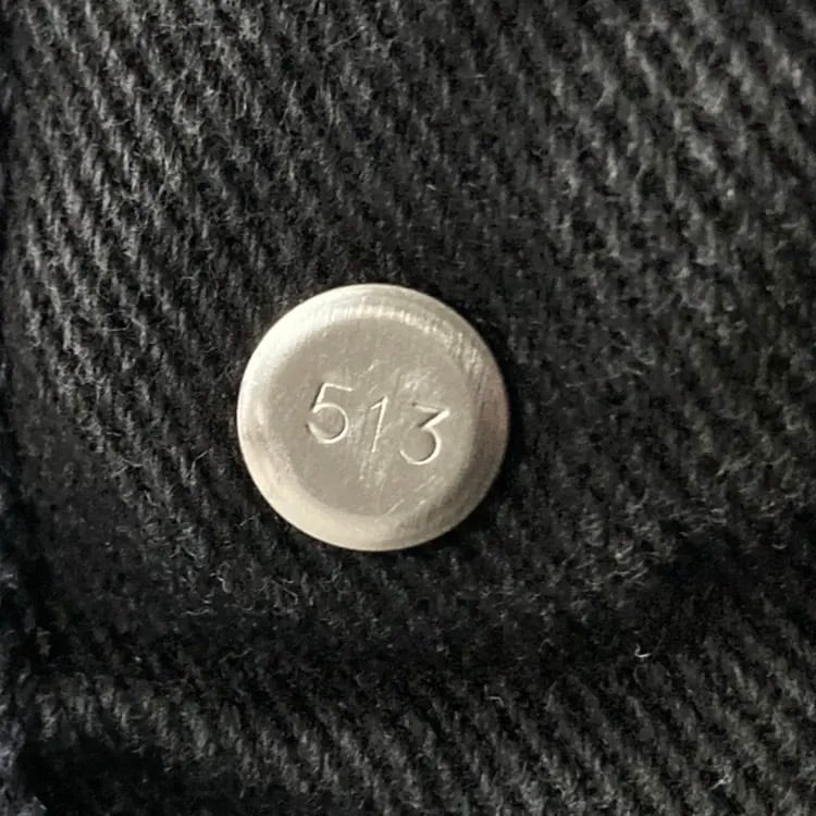 90s】 US.Levi's リーバイス ブルーリッチ工場(513) 裏ボタン刻印513