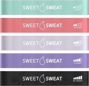 Sweet Sweat ミニループトレーニングバンド 5本セット