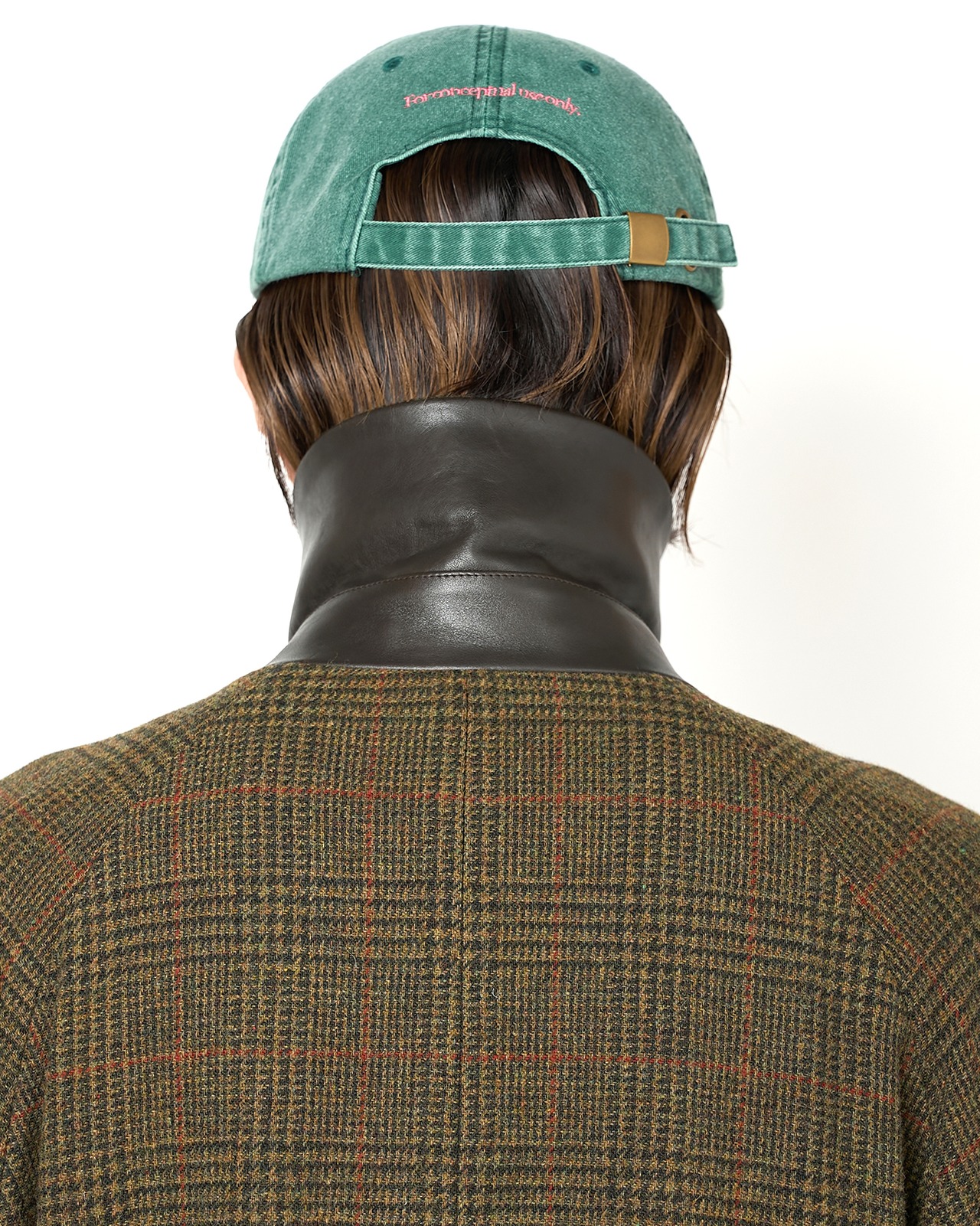 ssstein "BRITISH TWEED RAGLAN SLEEVE BALMACAAN COAT〔TWEED CHECK〕"