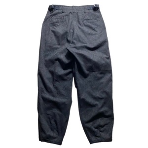 vintage ARMANI JEANS draping wool pants