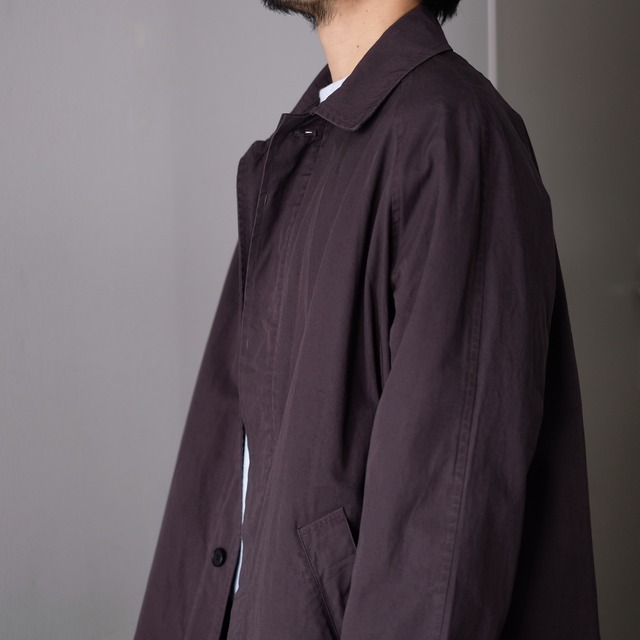 holk / mac coat［CHARCOAL］
