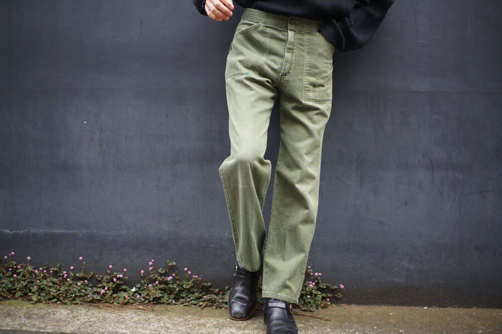 USARMY] Military Fatigue Pants Baker Pants [1970s-] Vintage
