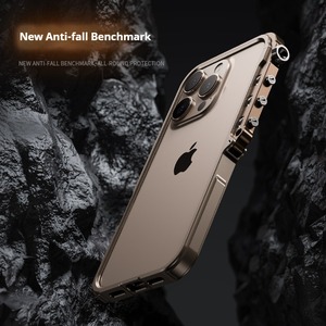 ◆iPhone16/15/14/13/Pro/Pro Max/Plus◆ Aluminum Alloy Bumper Phone Cover / アルミニウム アロイ バンパー スマホケース