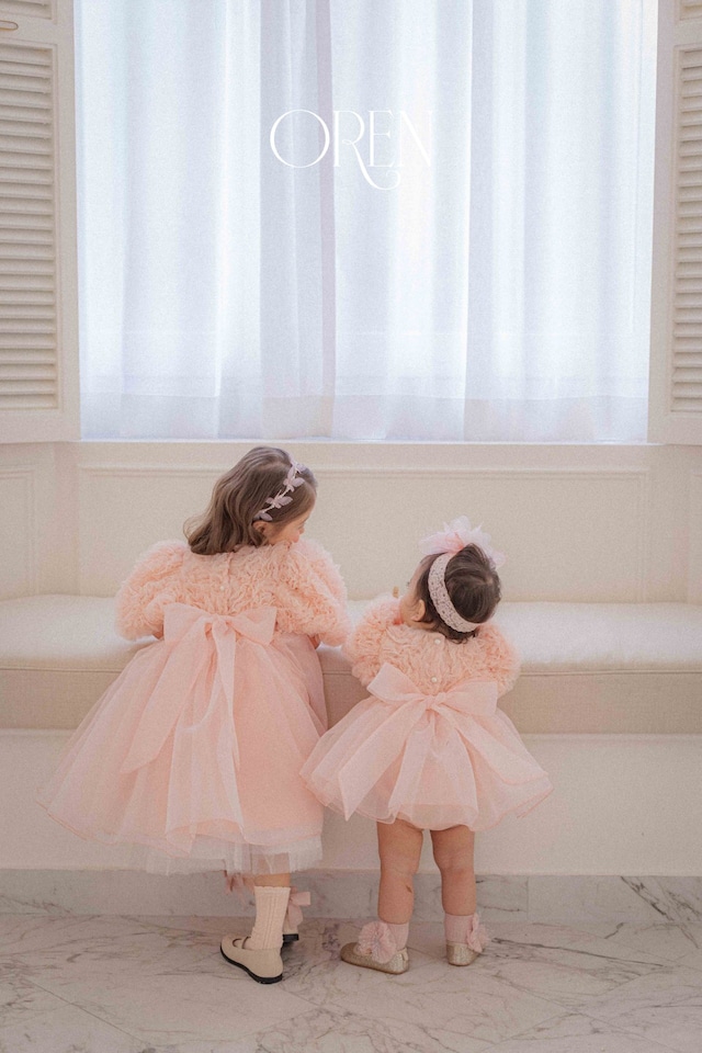 【1/27〆予約】<OREN>  Blossom rose one-piece