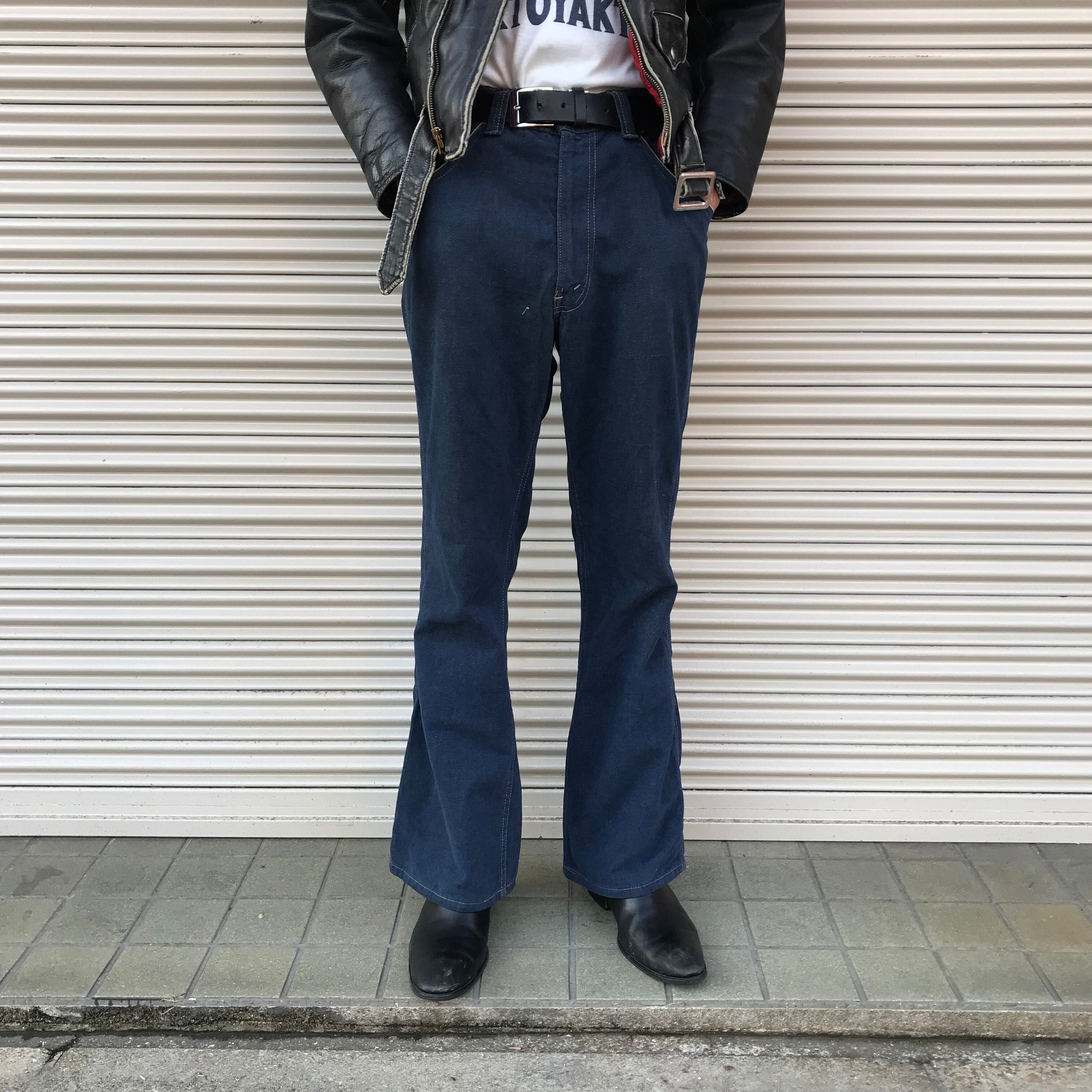 70s〜 Levi's Bell Bottom Denim Pants