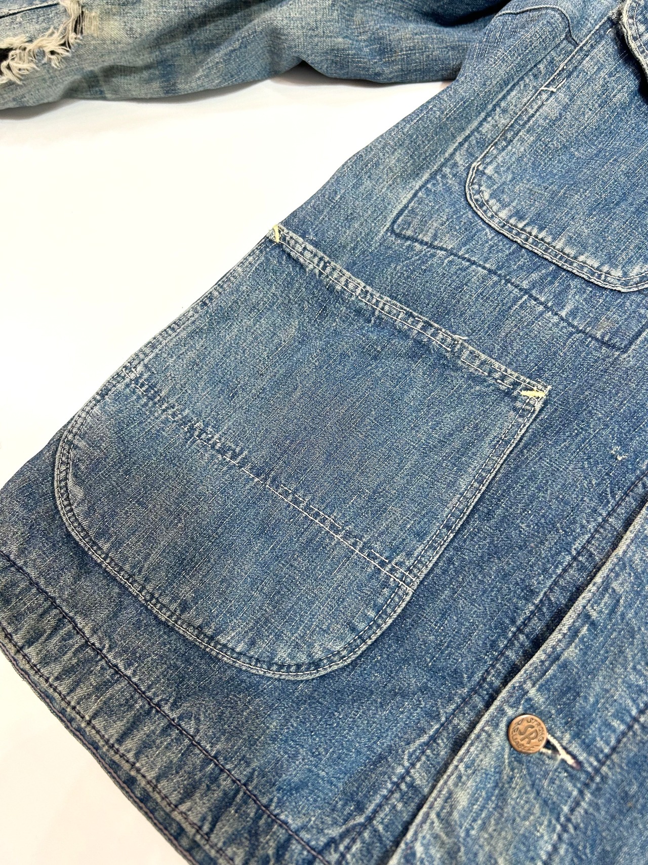 50〜60s HERCULES DENIM COVERALL Size 42程