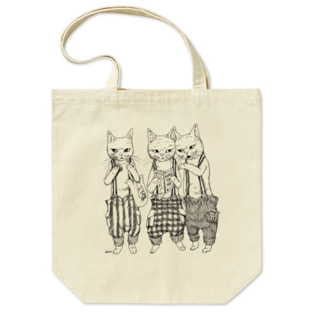 【受注生産】３匹のねこ　Tote bag