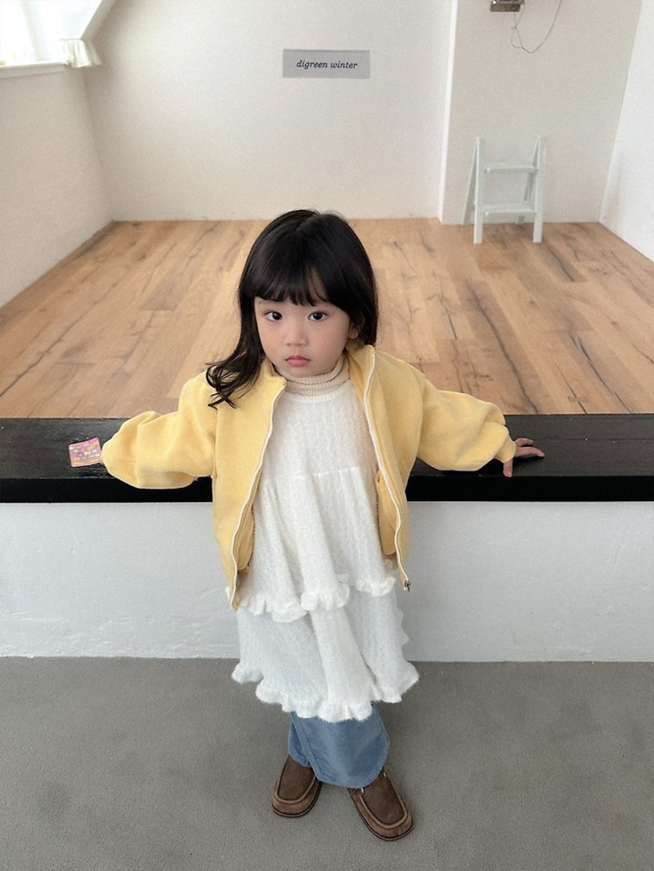 〖取寄〗韓国子供服 / 26winter / Digreen / カメルジップアップ / キッズ / 冬服 *S~2XL*
