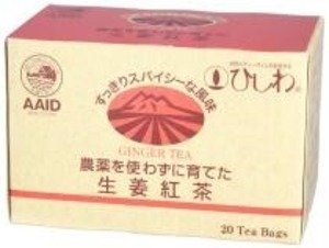 農薬を使わずに育てた生姜紅茶ＴＢ ４０ｇ（２０袋）