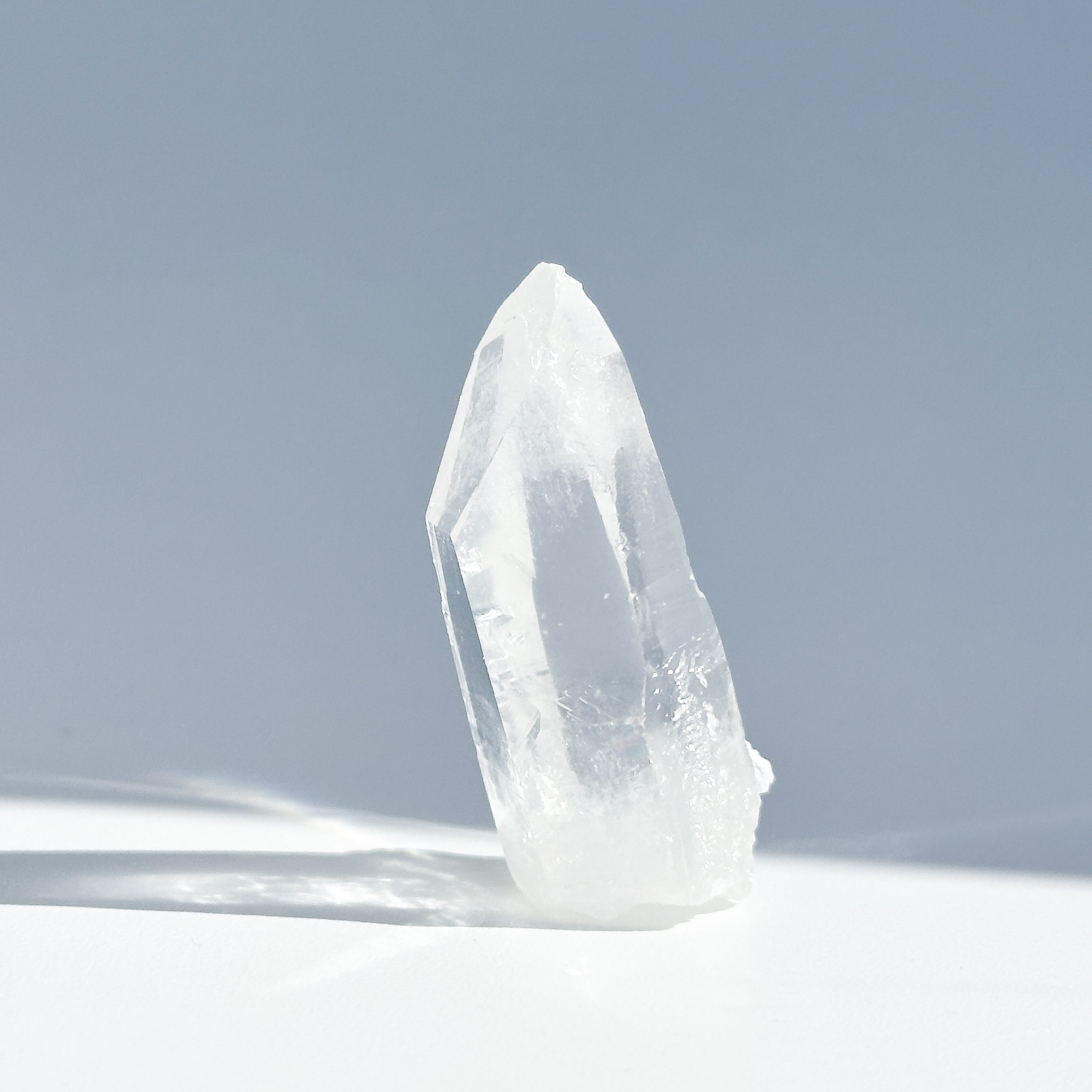 クロムクォーツ原石 ゼッカ産クリアクォーツ ポイント 原石73 ◇ Clear Quartz ◇天然石