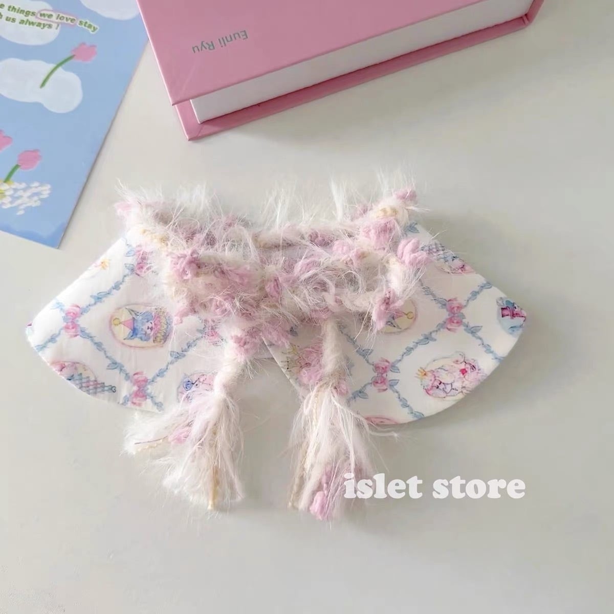 Cutie Pink Collection 猫 ケープ エプロン