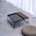 サイドテーブル ローサイドテーブル ブラック 黒 省スペース コンパクト シンプル おしゃれ 北欧