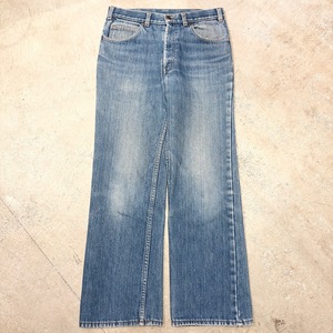 1970-80s LEVI'S 517 DENIM PANT FLANNEL LINER