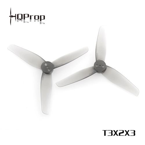 HQ T3X2X3 1.5mm-shaft prop 2L2R GREY