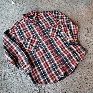 ST JOHN'S BAY ヘビーフランネルシャツ used [311028]