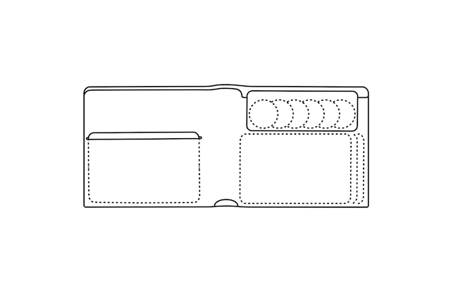 sugata コンビニエンスウォレット（フラット）| t3.5mm
