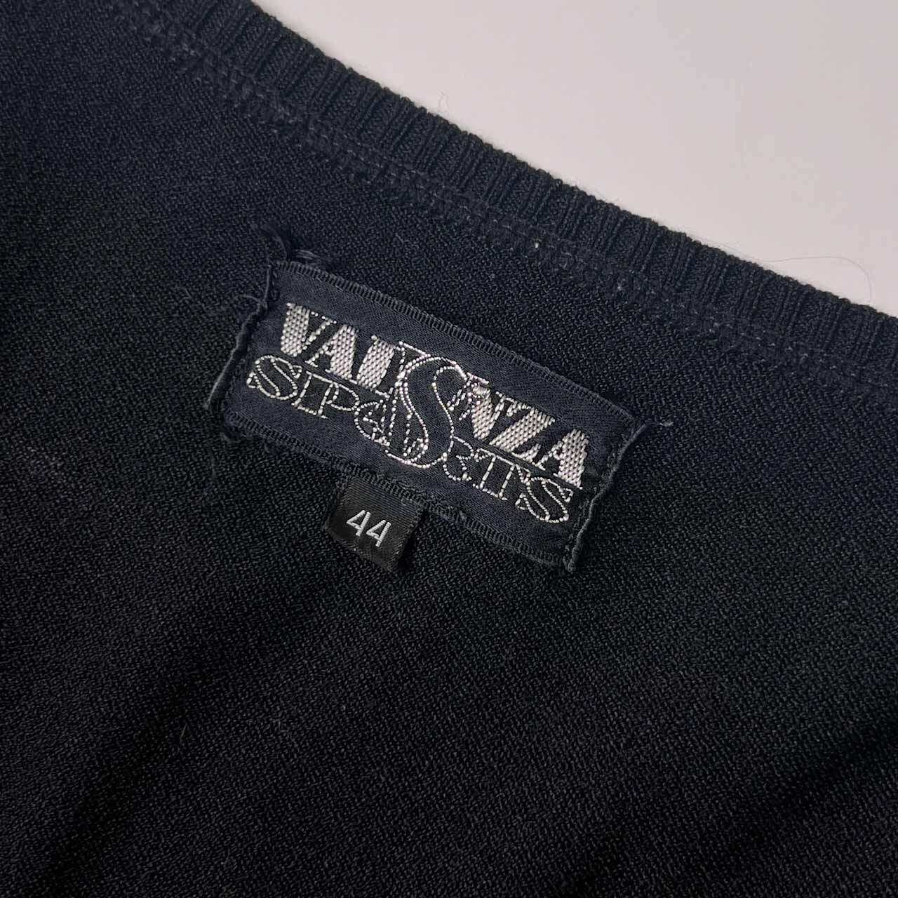 VALENZA SPORTS バレンザスポーツ Vネック ワンポイント 半袖 レーヨン