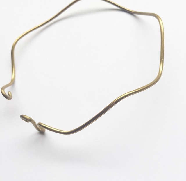gold wave  choker