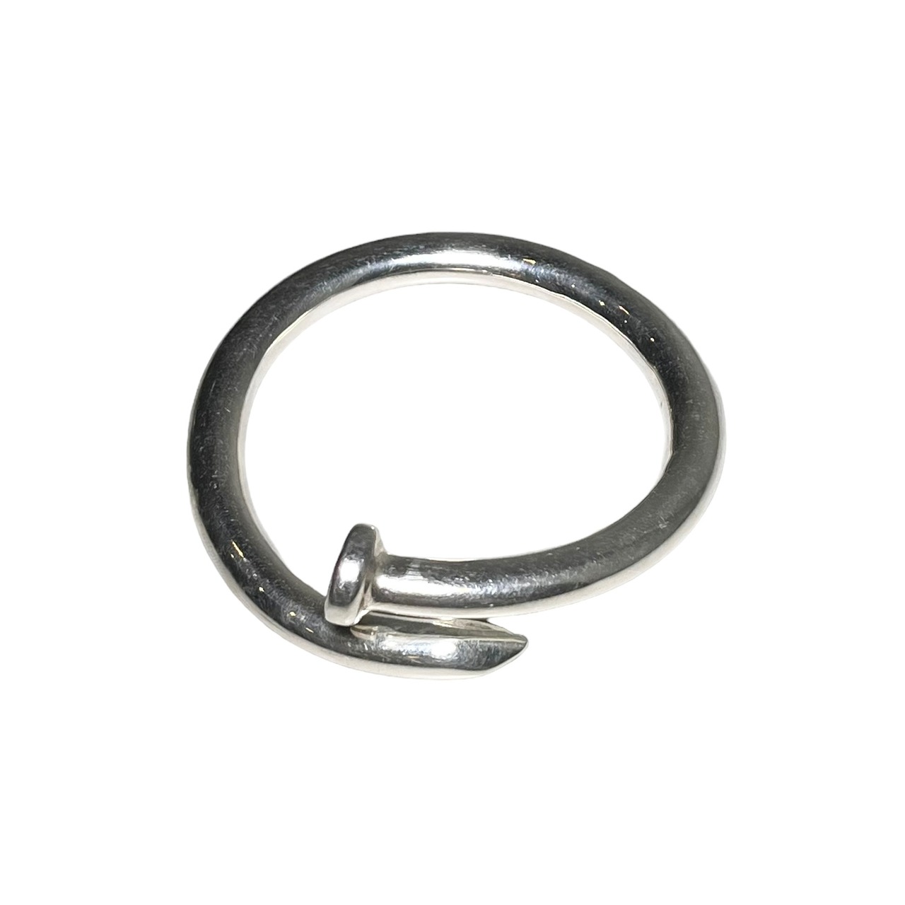 vintage silver nail bangle