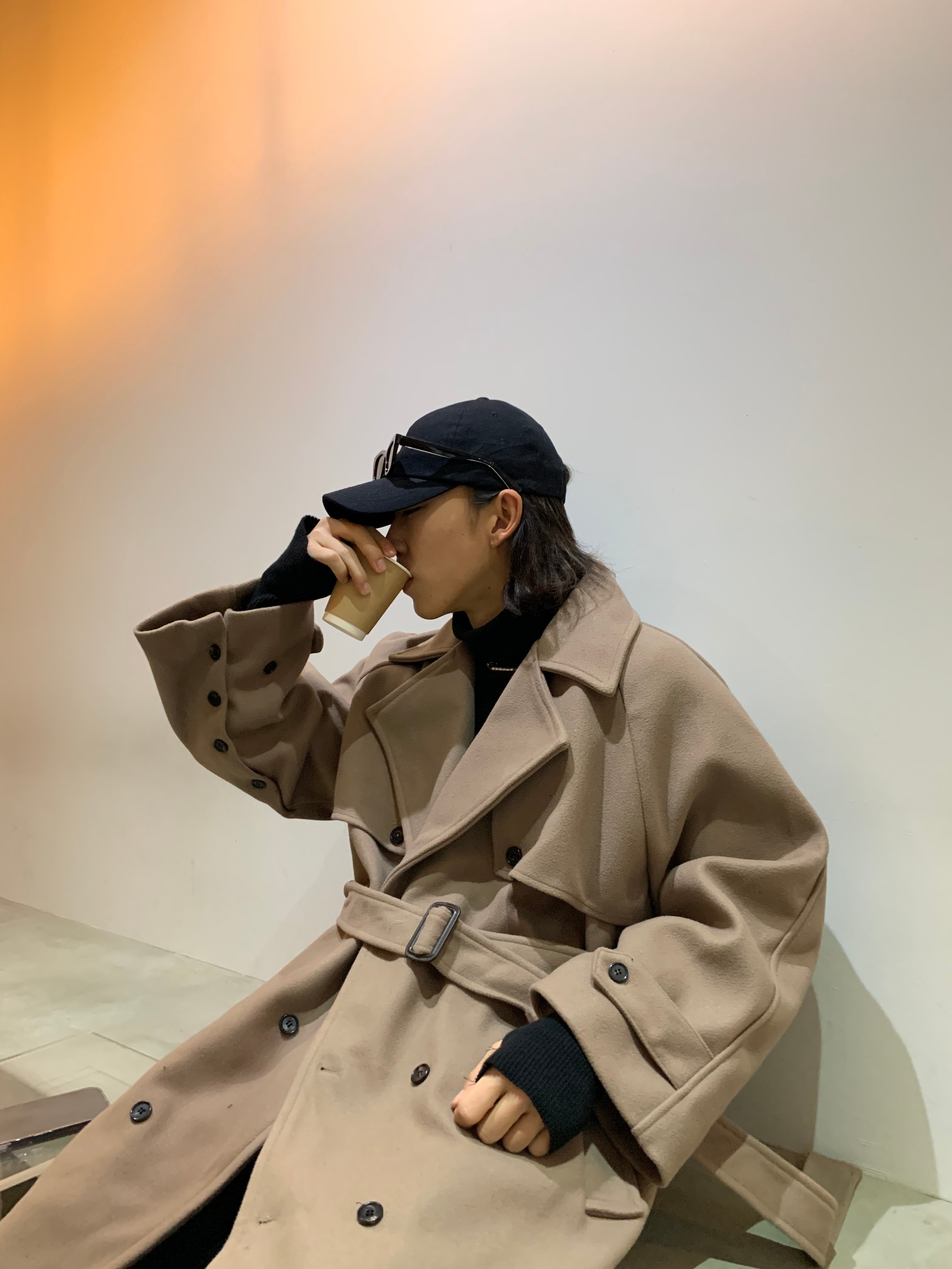 正規激安 トレンチコート coat trench Leather item select RAN